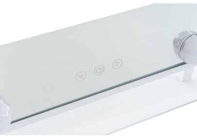 Espejo de maquillaje Majuro Blanco