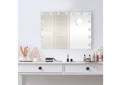 Miroir de coiffeuse Marlene White