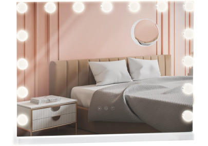 Miroir de coiffeuse Marlene White