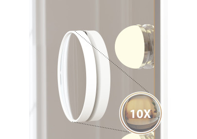 Miroir de coiffeuse Marlene White