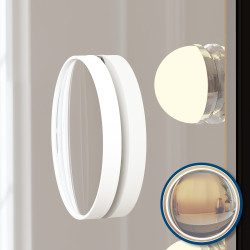 Miroir de maquillage Norlina sans Bluetooth, noir