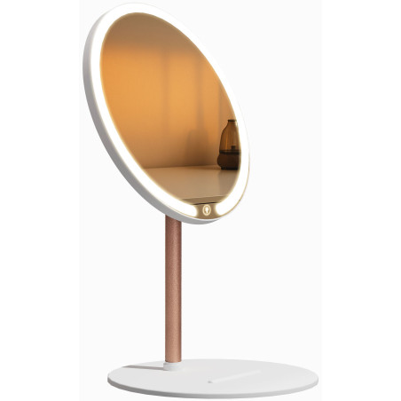 Miroir de maquillage blanc Streep