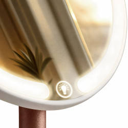 Miroir de maquillage blanc Streep