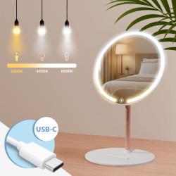 Conjunto de 2 sillas de visitante Hobart, tela crema