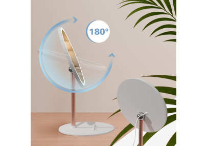 Insieme di 2 sedie visitatore Hobart, tessuto crema