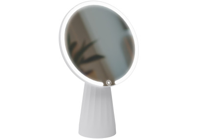 Miroir de maquillage blanc Carrey
