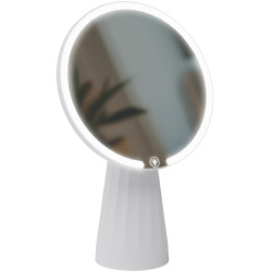 Miroir de maquillage blanc Carrey
