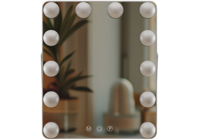 Miroir de maquillage blanc Balian