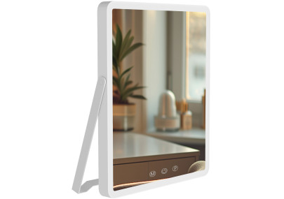 Miroir de maquillage Caistor blanc