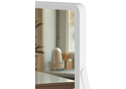 Miroir de maquillage Caistor blanc