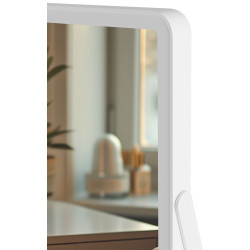 Miroir de maquillage Caistor blanc