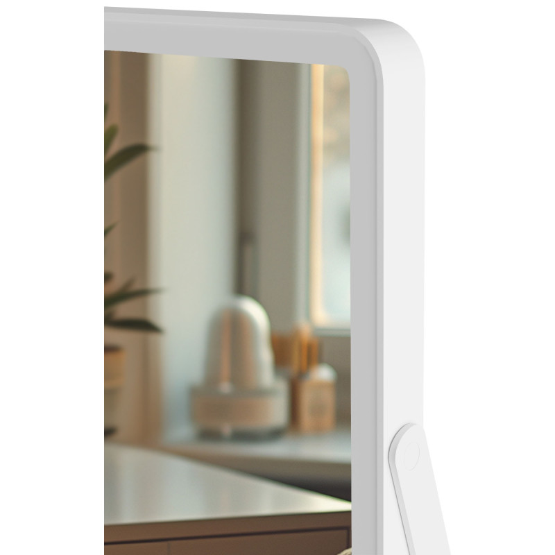 Miroir de maquillage Caistor blanc