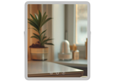 Miroir de maquillage Caistor blanc