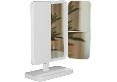 Miroir de maquillage Otley blanc