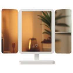 Miroir de maquillage Otley blanc