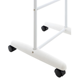 Specchio da terra ovale bianco Nane