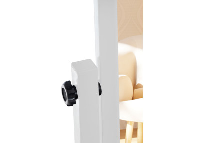 Miroir sur pied blanc Evoir