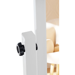 Miroir sur pied blanc Evoir