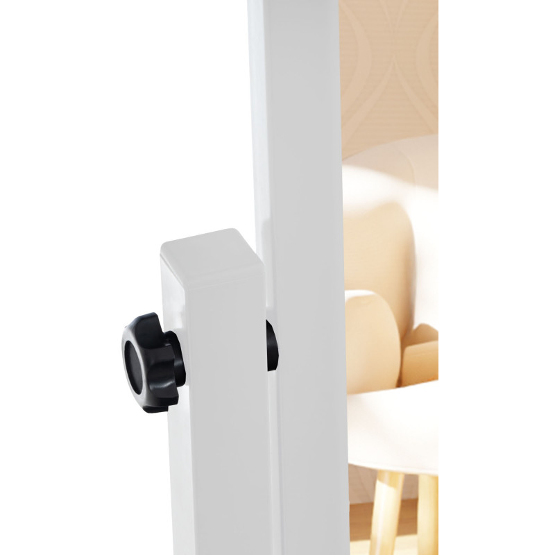 Miroir sur pied blanc Evoir