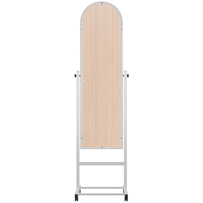 Miroir sur pied blanc Evoir