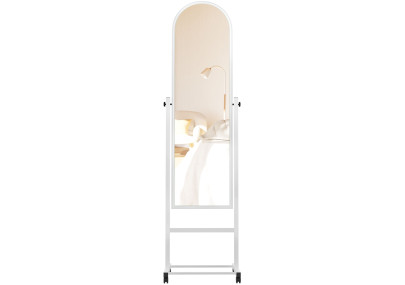 Miroir sur pied blanc Evoir