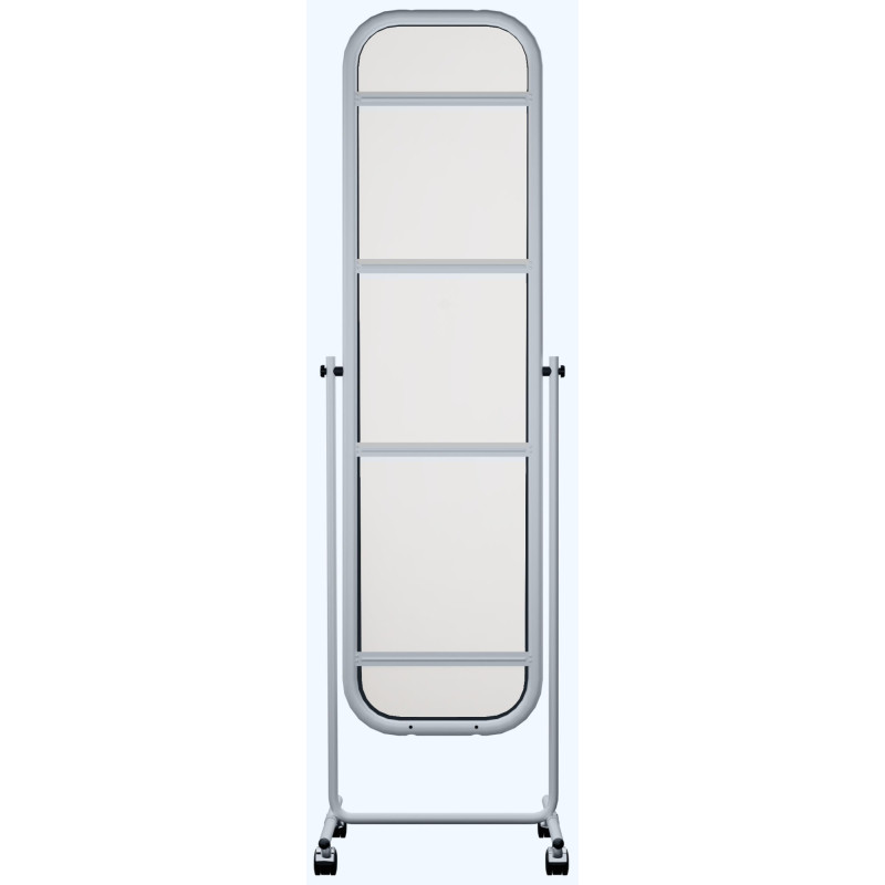 Specchio da terra quadrato bianco Medusa