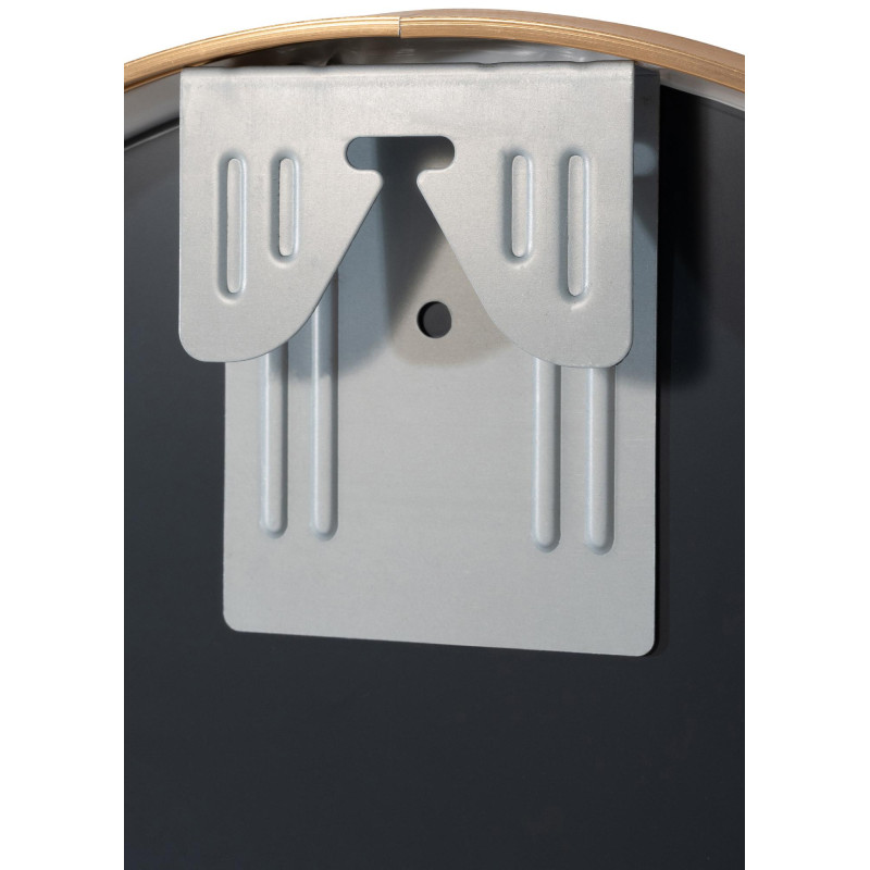 Miroir mural Elsie S, or mat