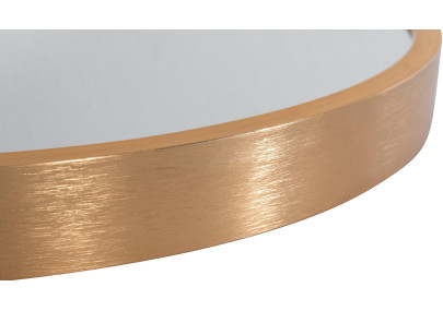 Miroir mural Elsie S, or mat