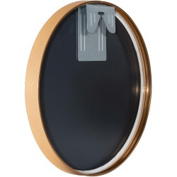 Miroir mural Elsie S, or mat