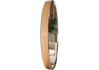 Miroir mural Elsie S, or mat