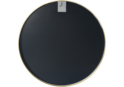 Miroir mural Elsie XL, finition or brillant