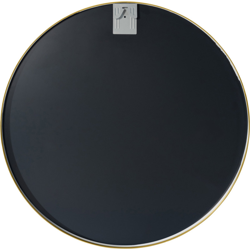 Miroir mural Elsie XL, finition or brillant