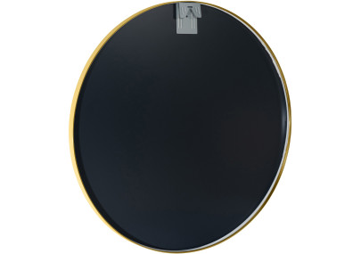 Miroir mural Elsie XL, finition or brillant