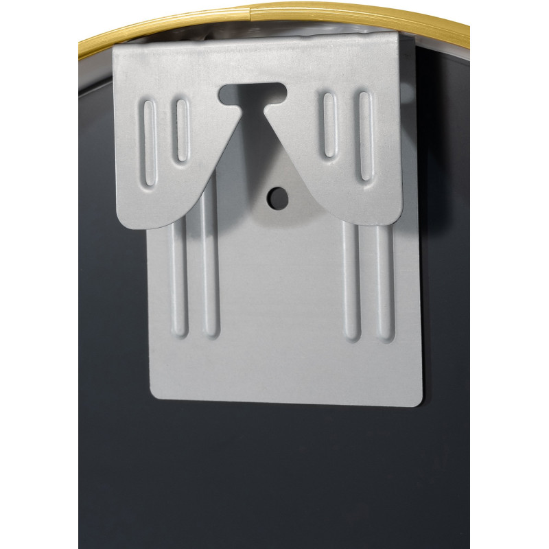 Miroir mural Elsie XL, finition or brillant