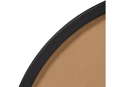 Miroir Moline 140x40 cm noir mat