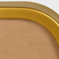 Specchio Gurnee 150x50 cm finitura oro lucido