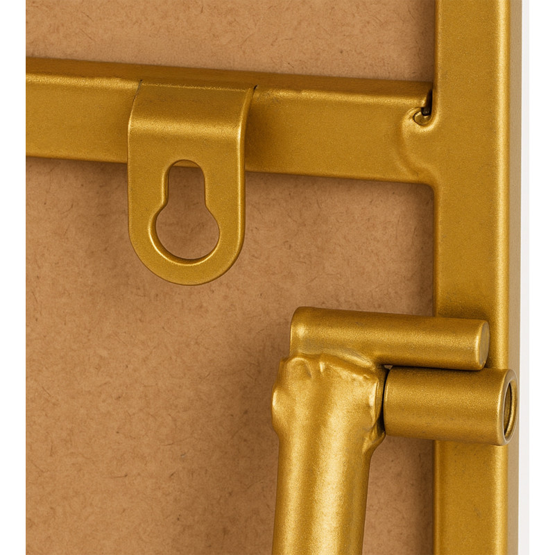 Miroir Gurnee 150x50 cm finition or brillant