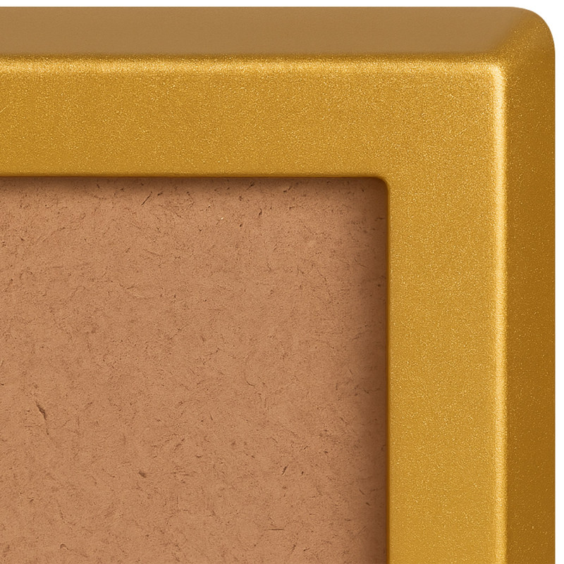 Specchio Benicia 140x40 cm finitura oro lucido