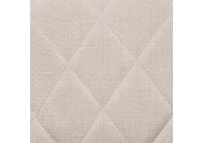 Taburete De Bar Lazio Tapizado En Tela Crema,Negro