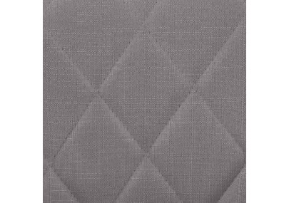 Sgabello bar LAZIO in tessuto grigio,nero