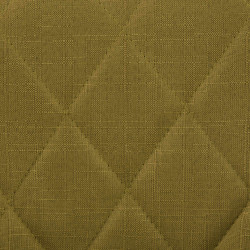 Taburete De Bar Lazio Tapizado En Tela Verde,Blanco