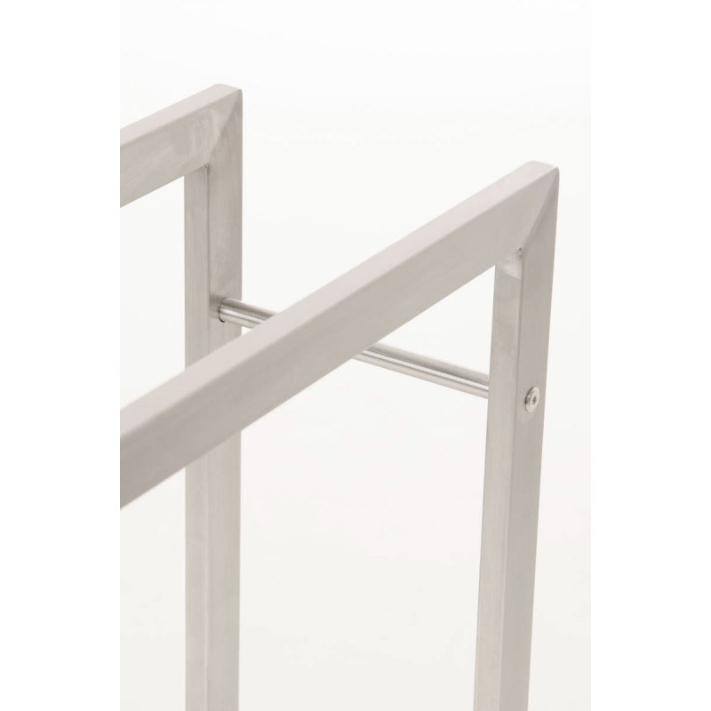 Tabouret de bar Capri E77, tissu violet