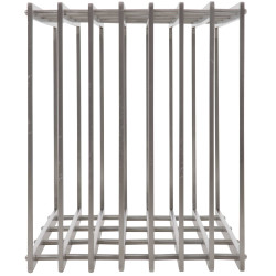 Tabouret Manau en similicuir cr?me E47