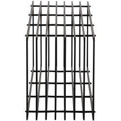 Tabouret Manau en similicuir E47 marron