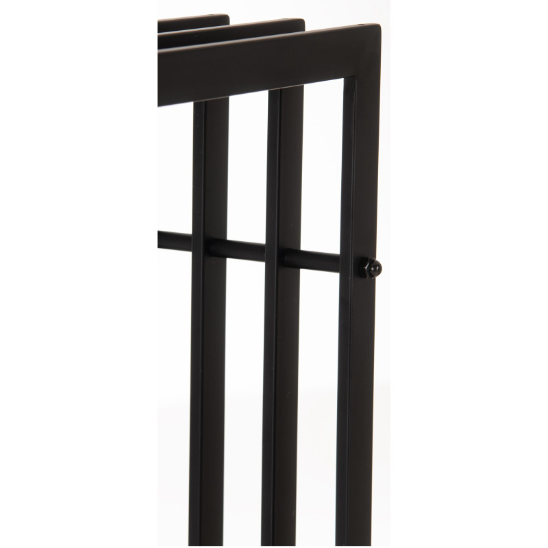 Tabouret Manau en similicuir E47 marron