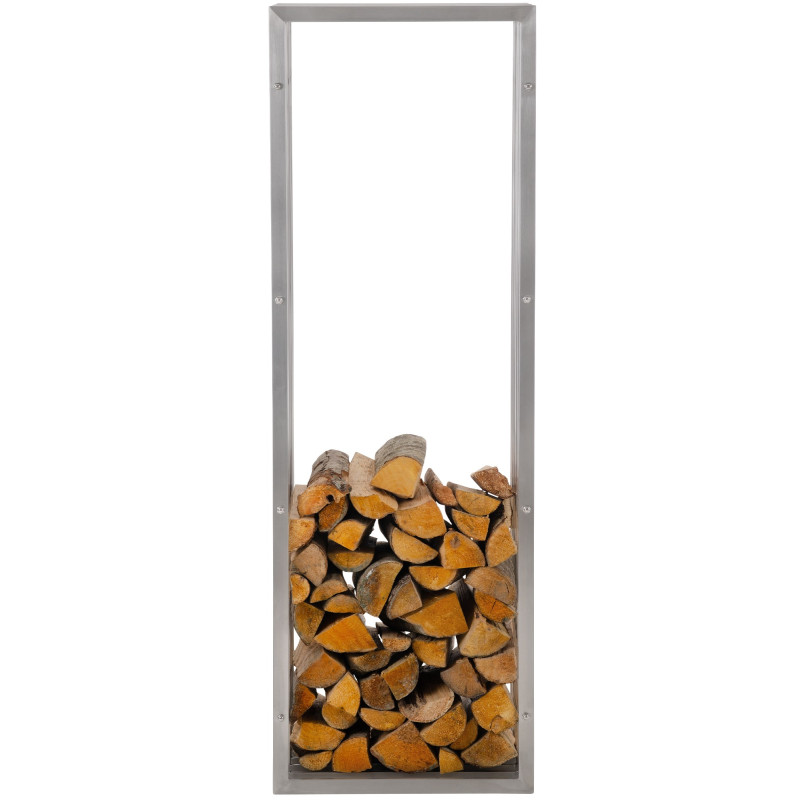 Leñero Irving De Acero Inoxidable 40x50x150 cm