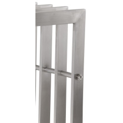 Tabouret Manau en similicuir E47 marron clair