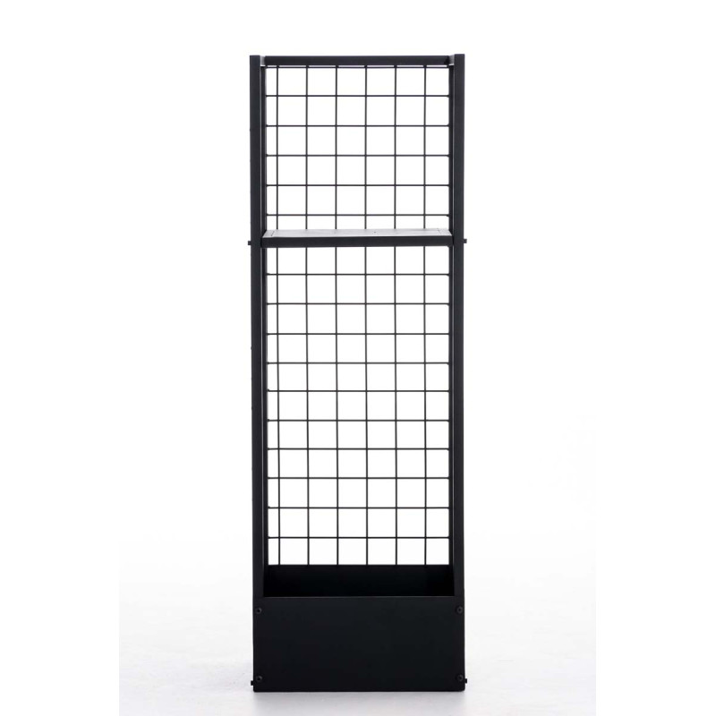 Estantería para guardar leña Forrest Negro