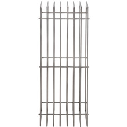 R?telier ? b?ches Irving 40x50x100 en acier inoxydable