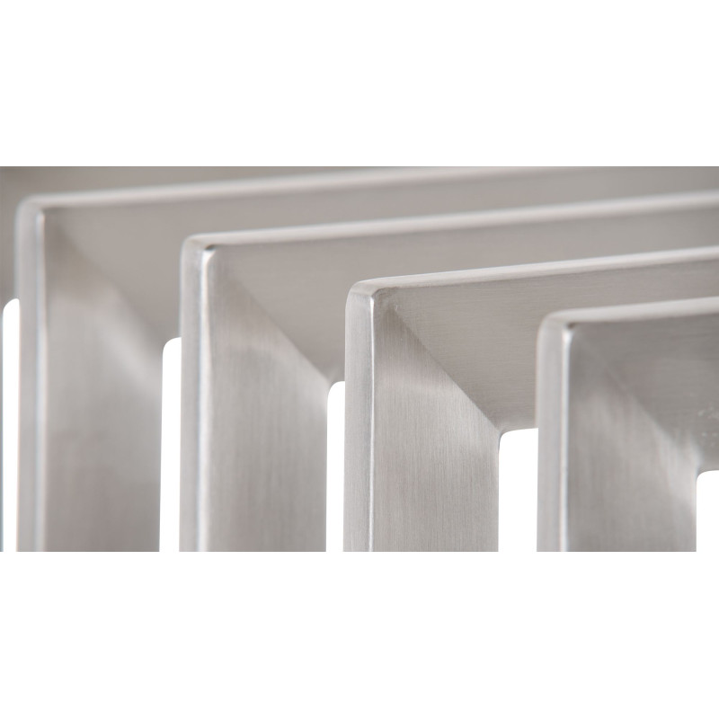 Tabouret Manau en similicuir cr?me E47